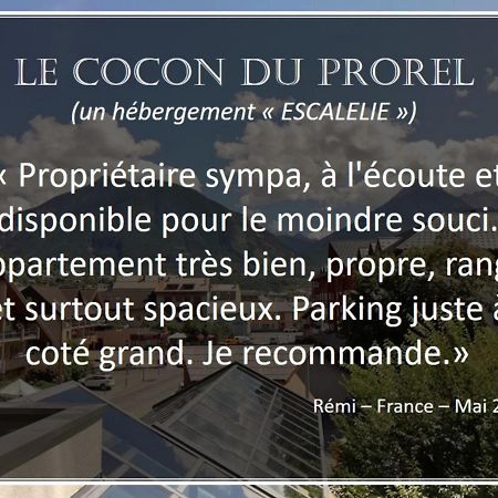 Le Cocon Du Prorel Briançon Exteriör bild