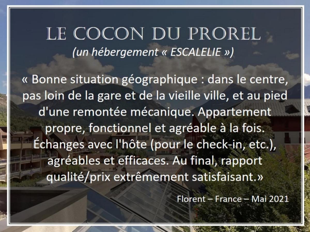 Le Cocon Du Prorel Briançon Exteriör bild